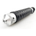 120 ml Aluminum Injector for Soft Plastic Plastisol Fishing Lure Mold Tackle DIY Making (Locking Nozzle)